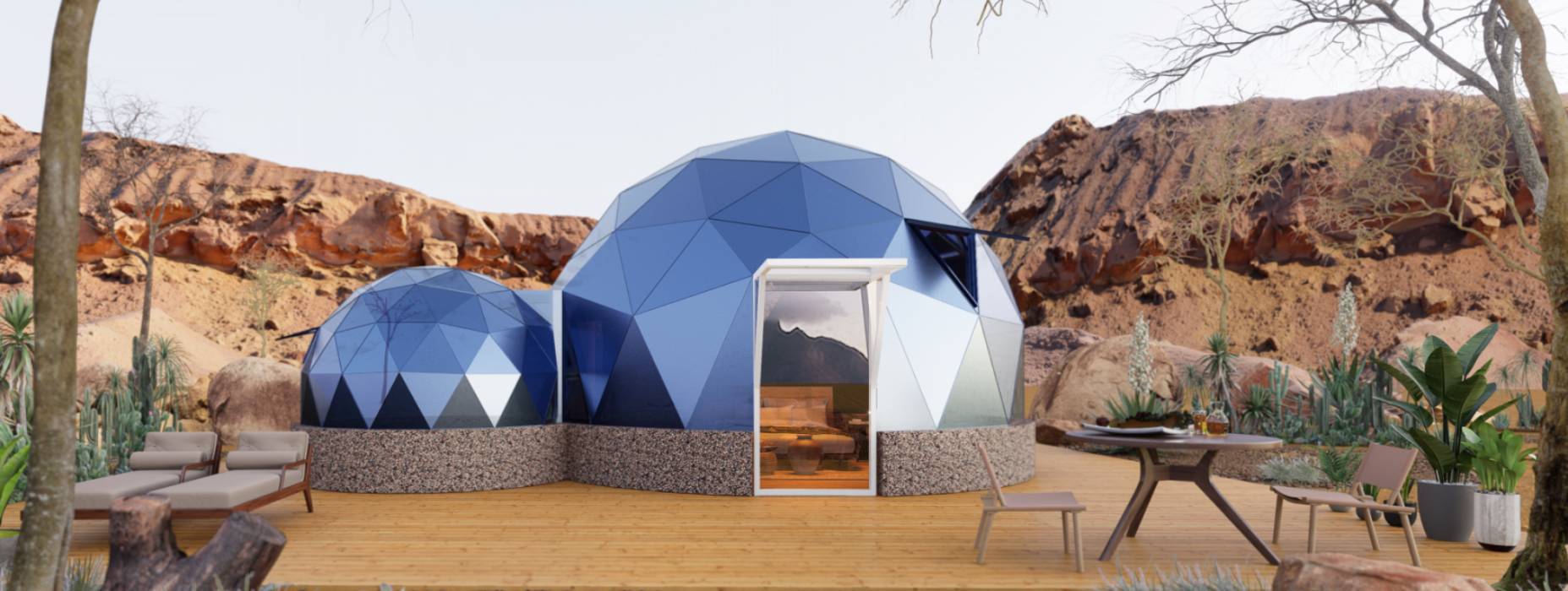 蓬江区球形智能光伏玻璃星空房